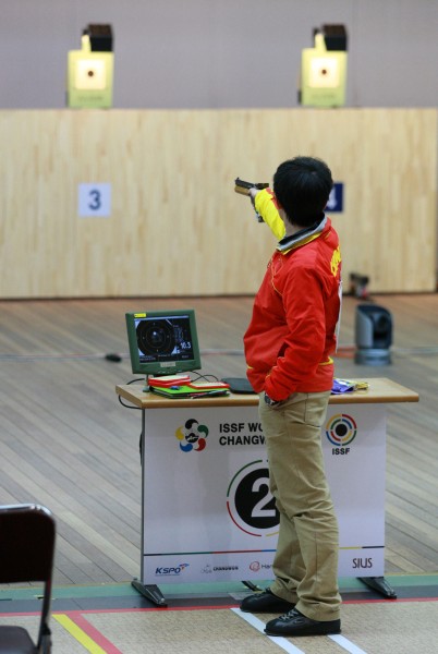 乌克兰射击选手成功进入半决赛